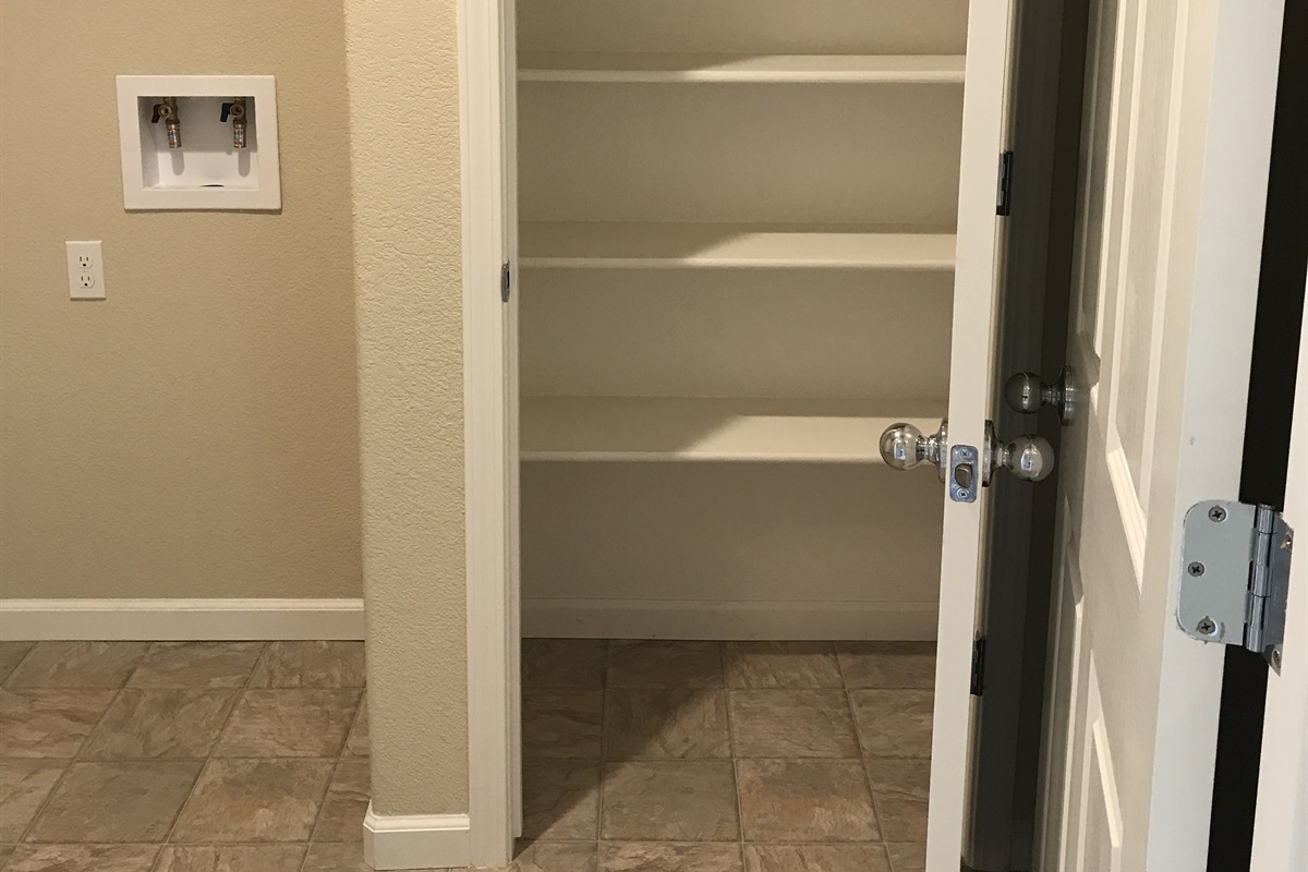 Laundry room Closet