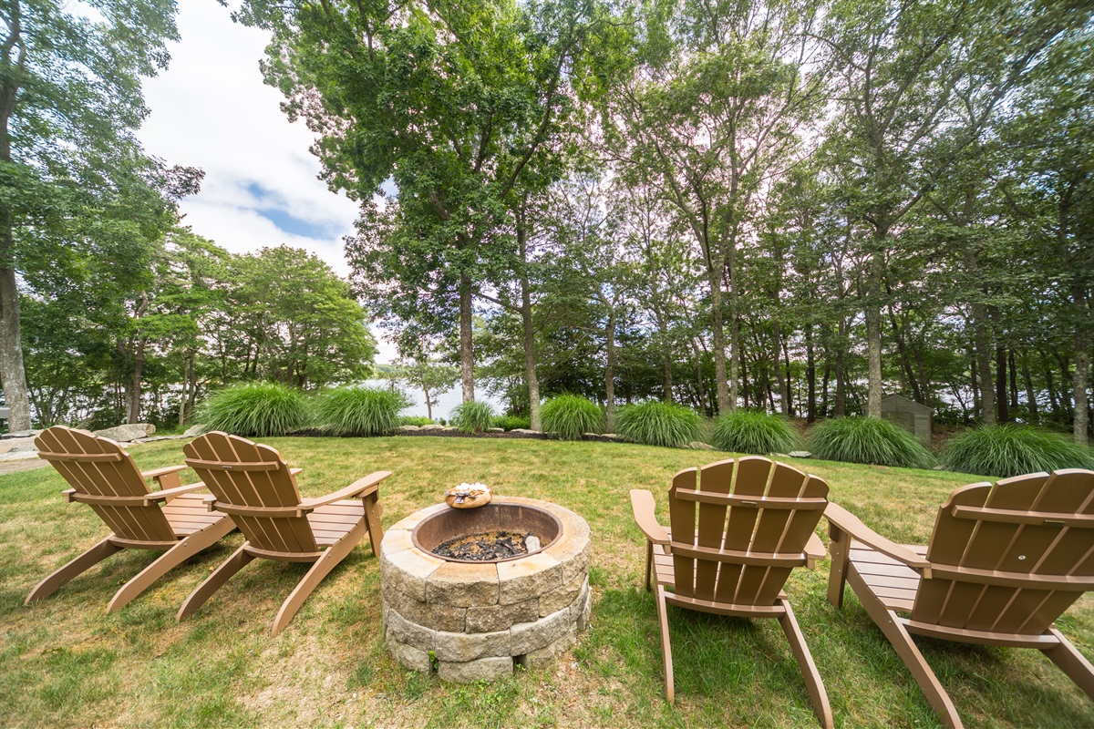 Gather ’round the firepit with your favorite people.