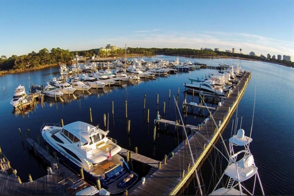Access to marina and watersports