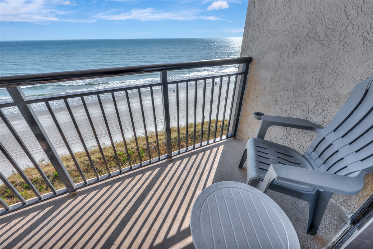 Amazing View from the Balcony!