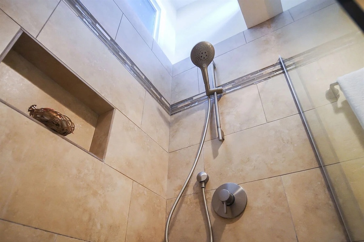 walk in shower