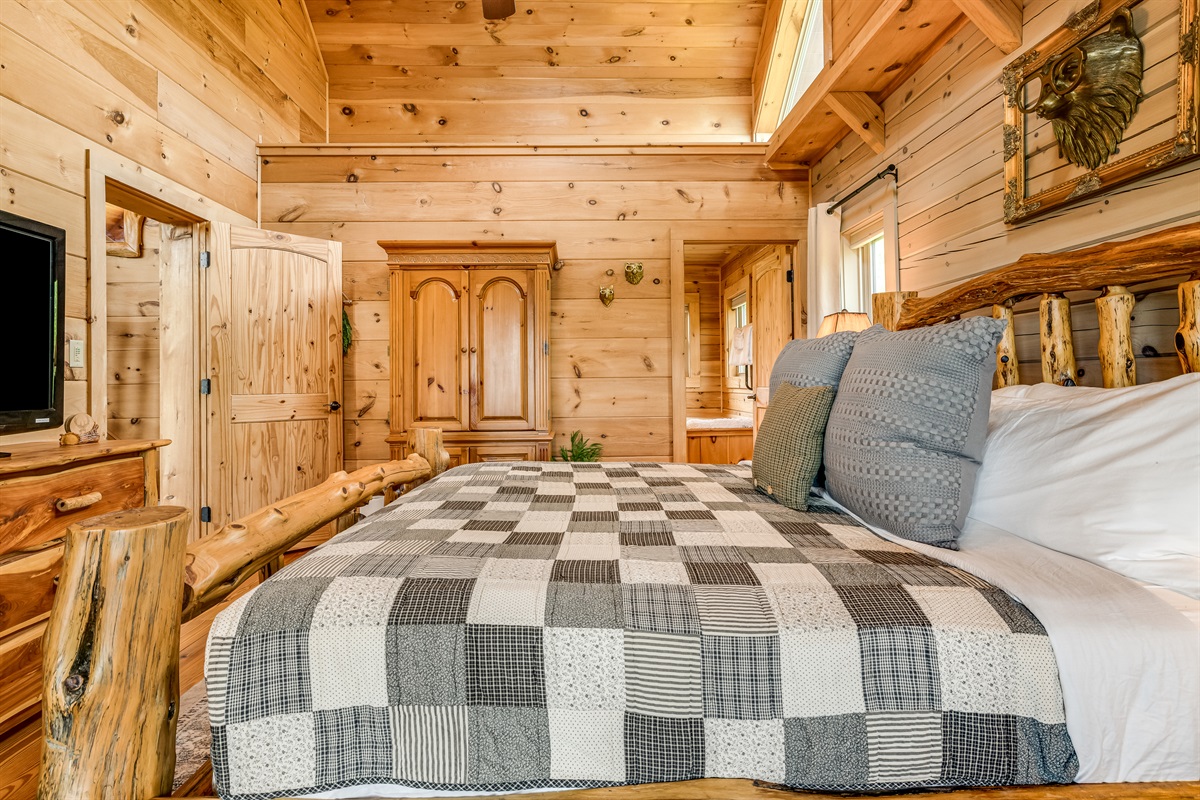Additional view of main level master bedroom