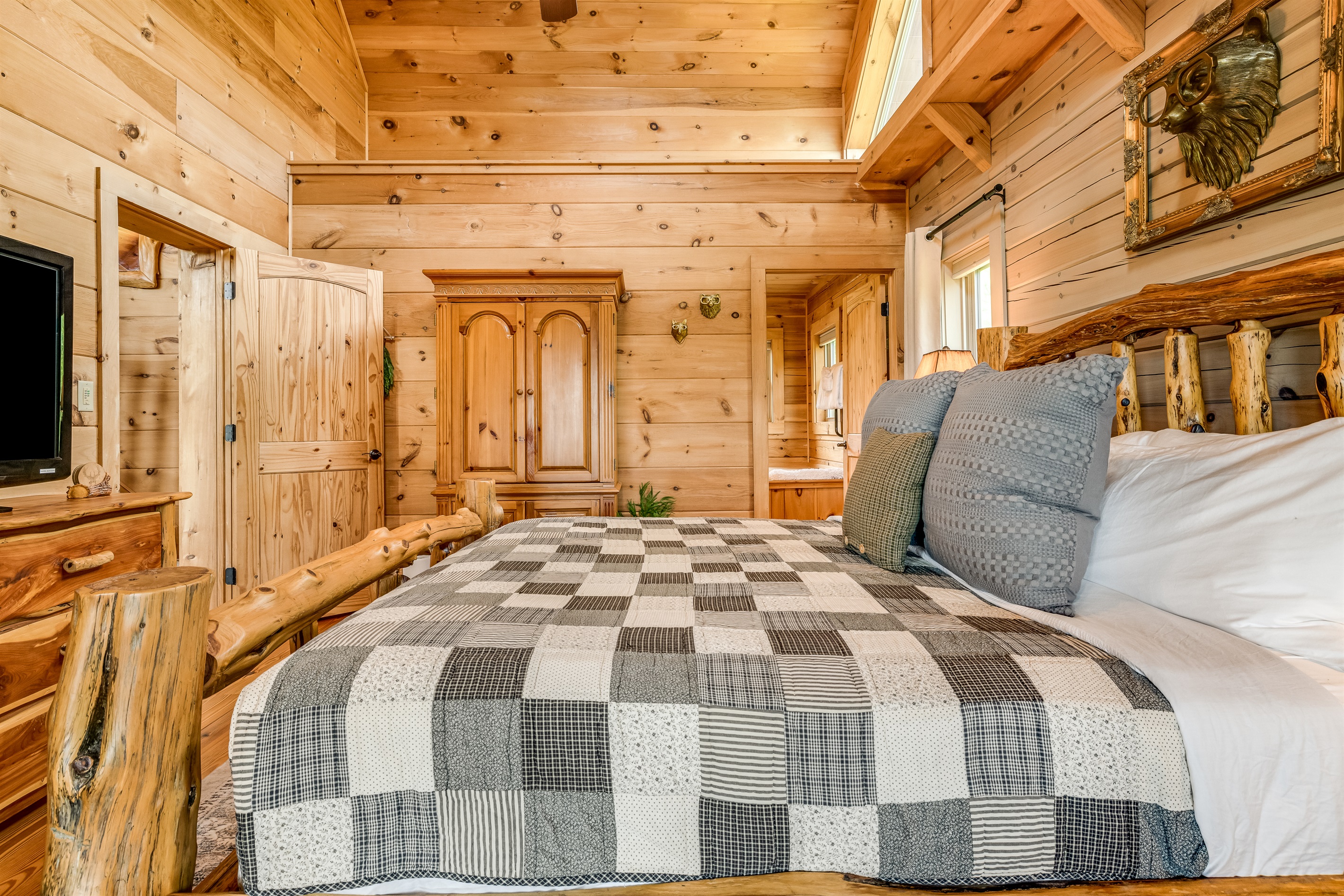 Additional view of main level master bedroom