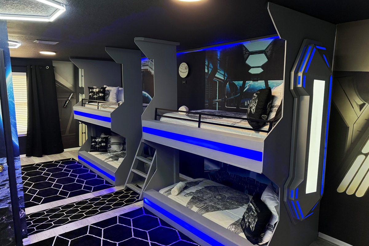 Space Ship Theme Bedroom