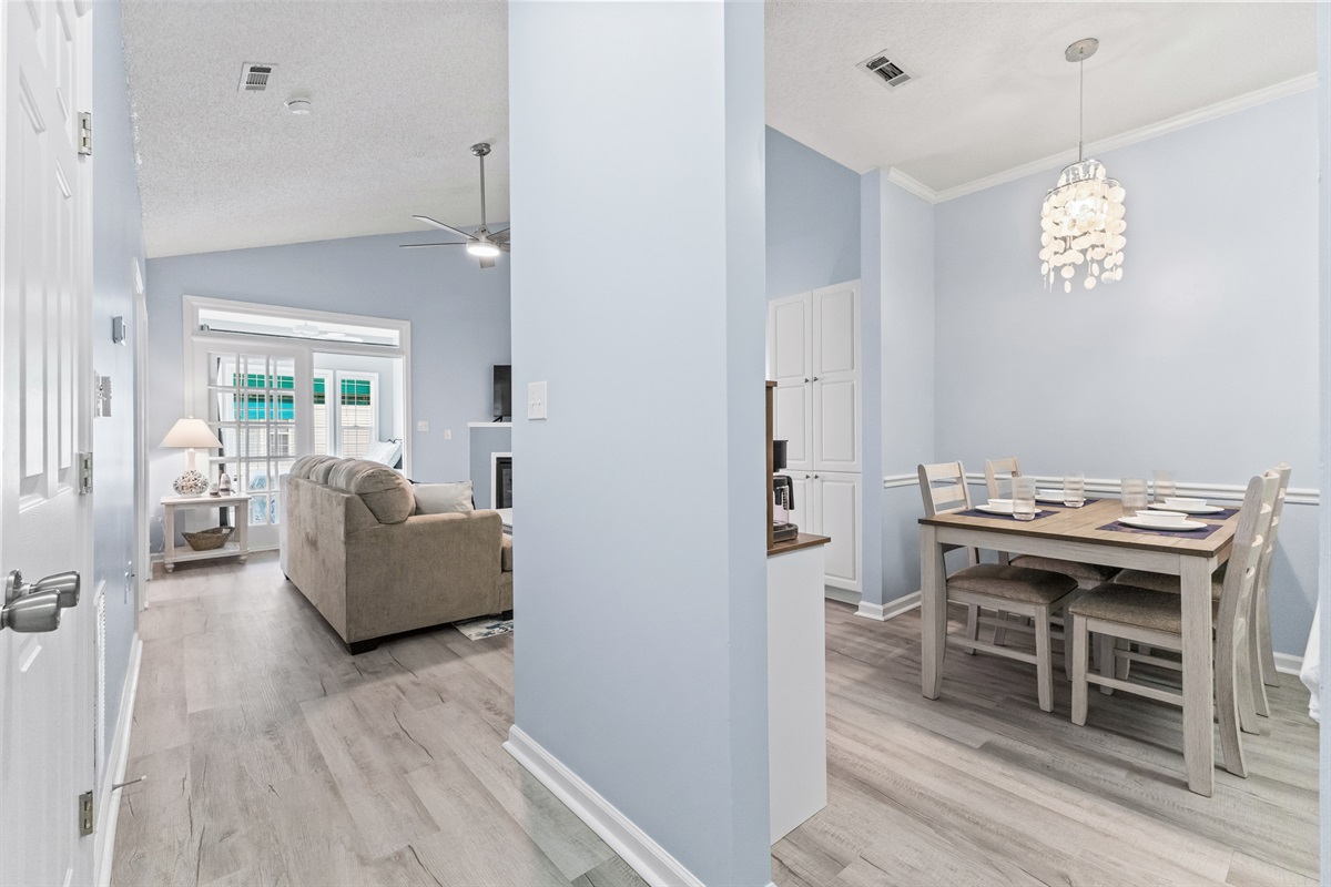 Spacious Living Spaces