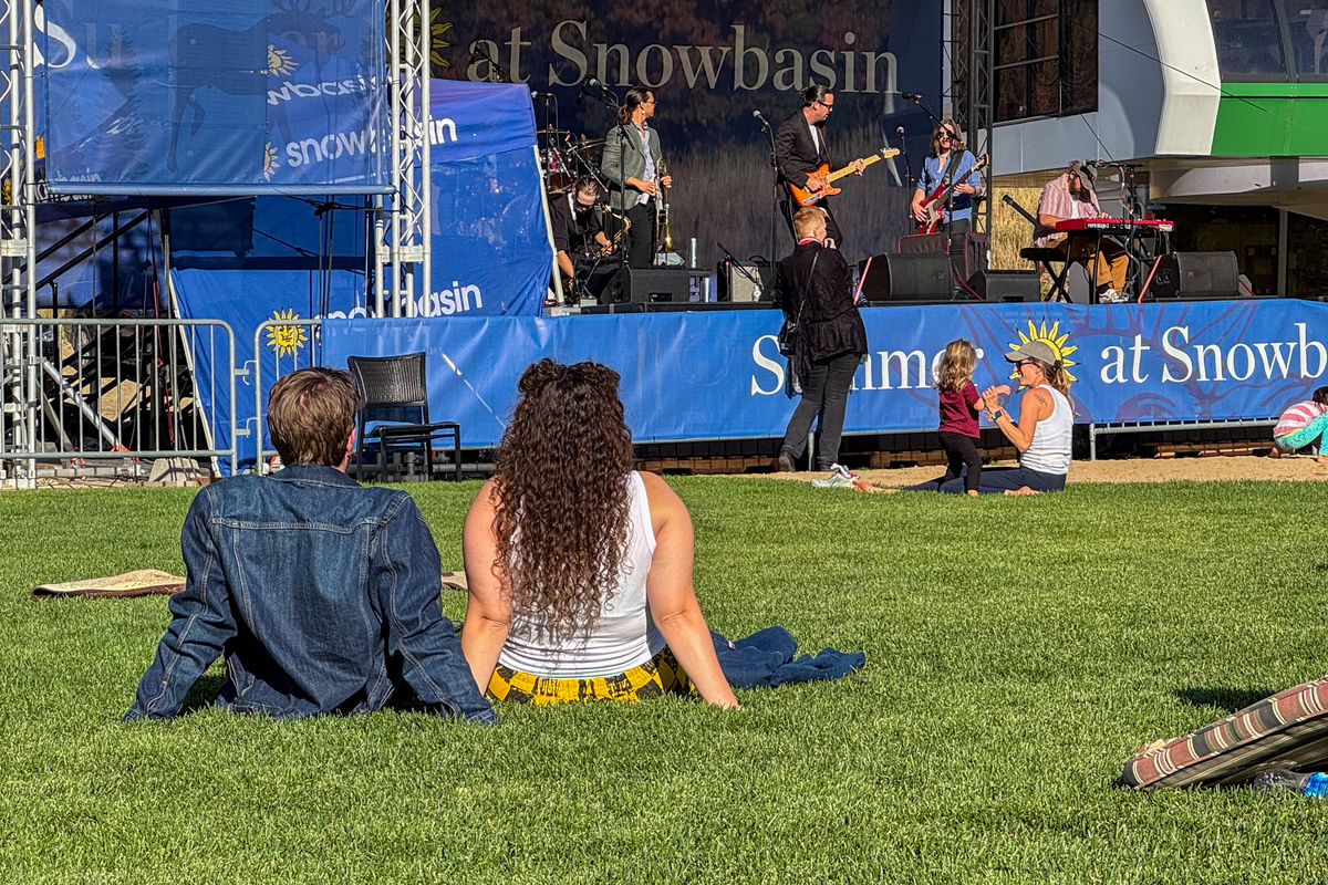 Enjoying Summer Concerts at Snowbasin!