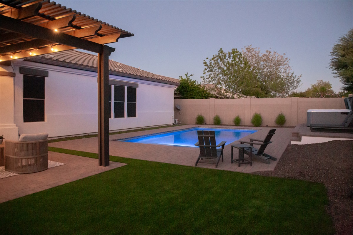 Luxe Haven Desert – 5BR • FREE Pool Heat — Luxe Haven Desert – 5BR • FREE Pool Heat | Hot Tub, Queen Creek, Arizona — photo 69