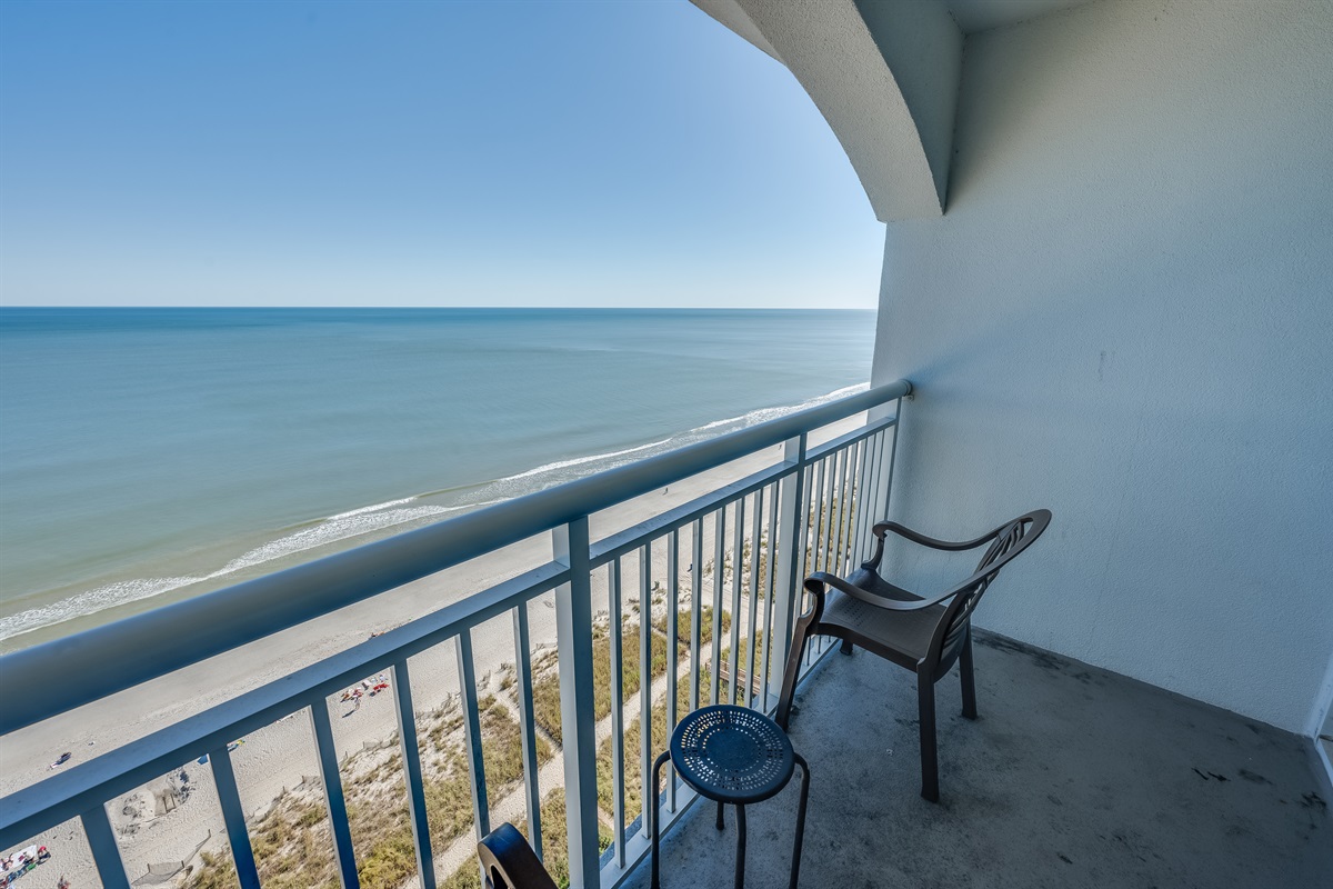 Breathtaking Views from Balcony!