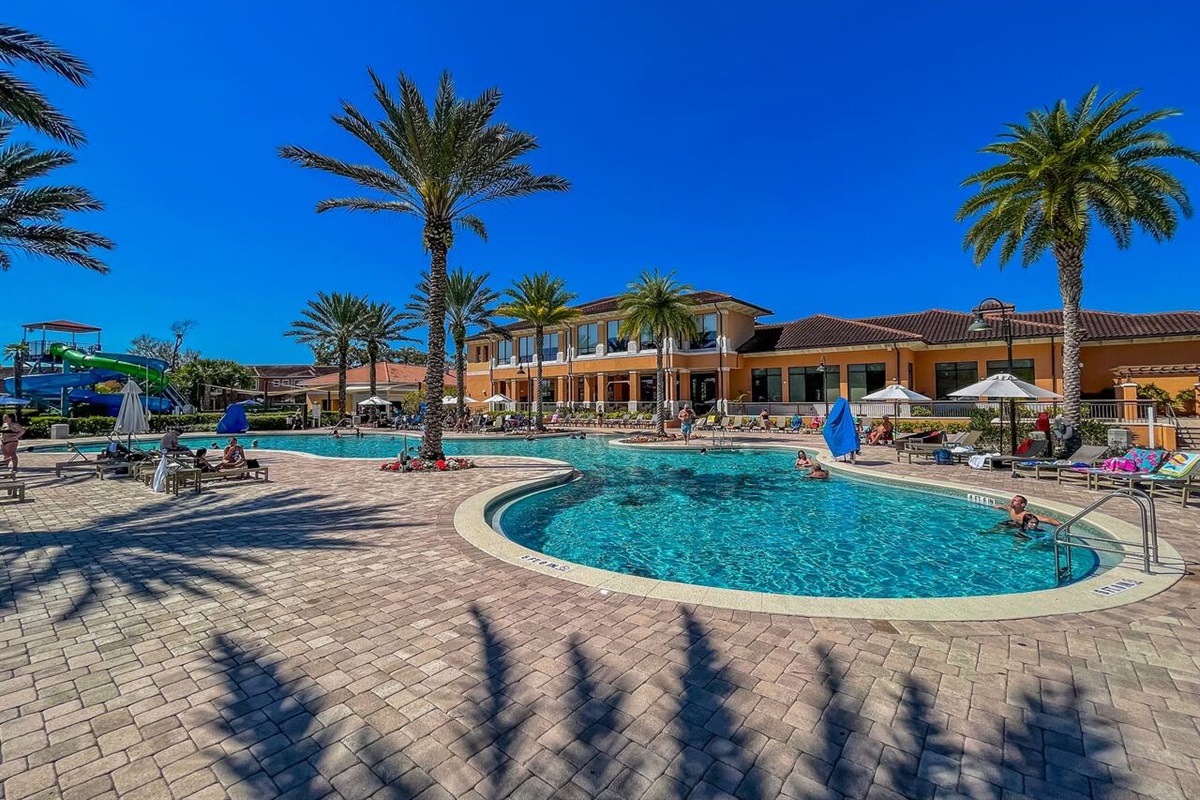 Pool is heated all year-round