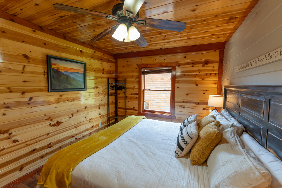 Whether you’re sharing a glass of wine or settling in for the night, this bedroom invites you to unwind and reconnect.