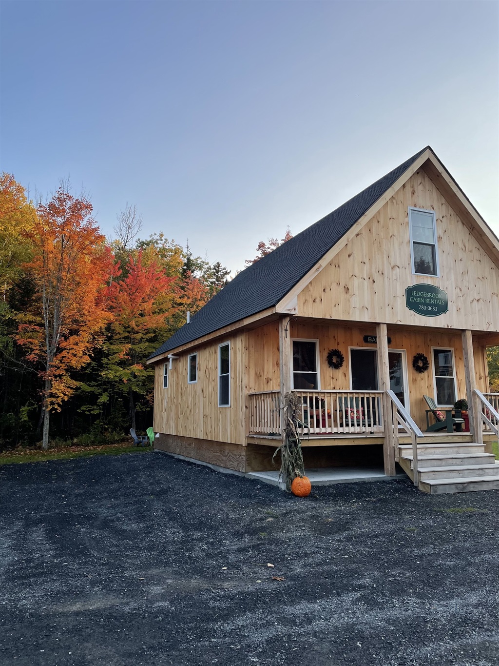 1 of 2 Ledge Brook Cabins that sleep 6 guest each!