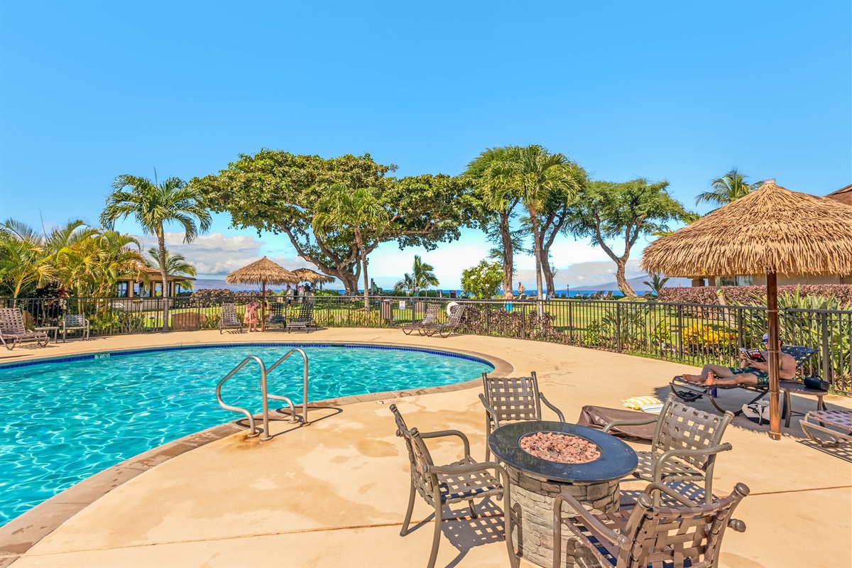 Fire Pit by the Pool