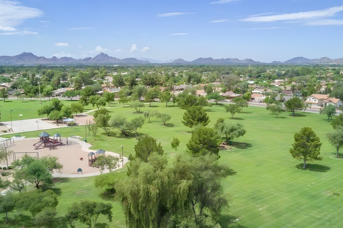 Steps from Beautiful Desert Horizon Park