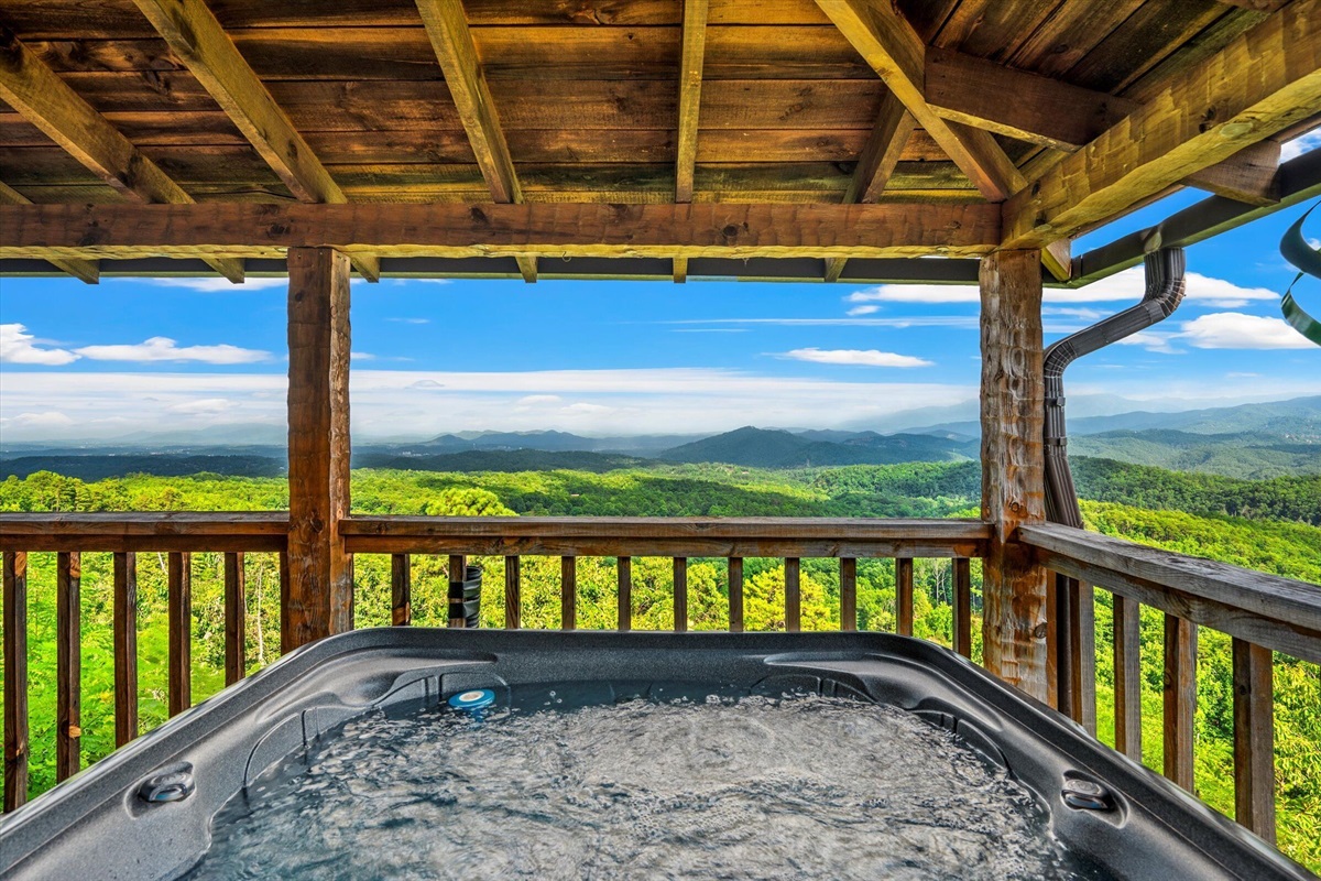 Relax in our Hot Tub
