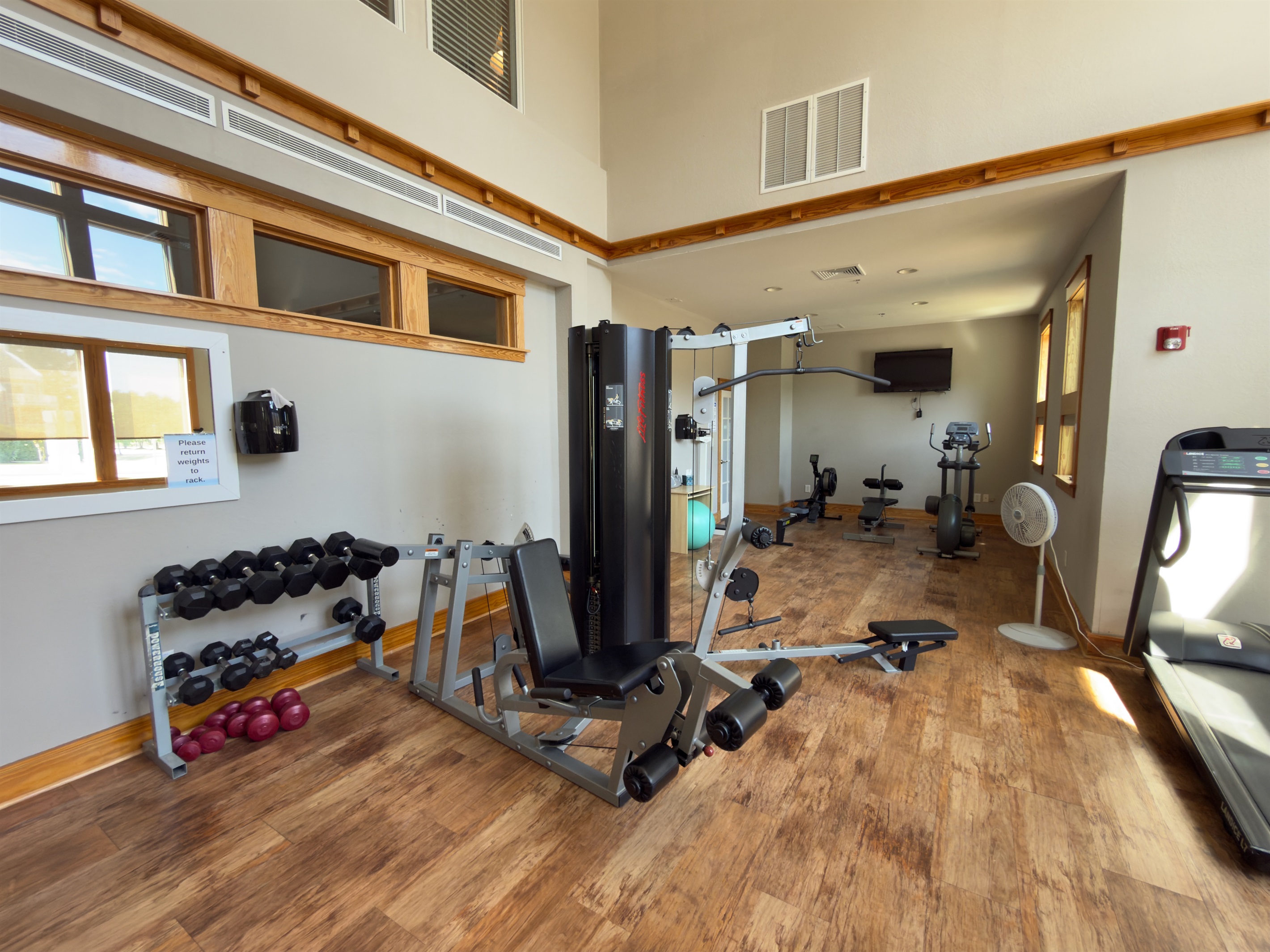 Workout room