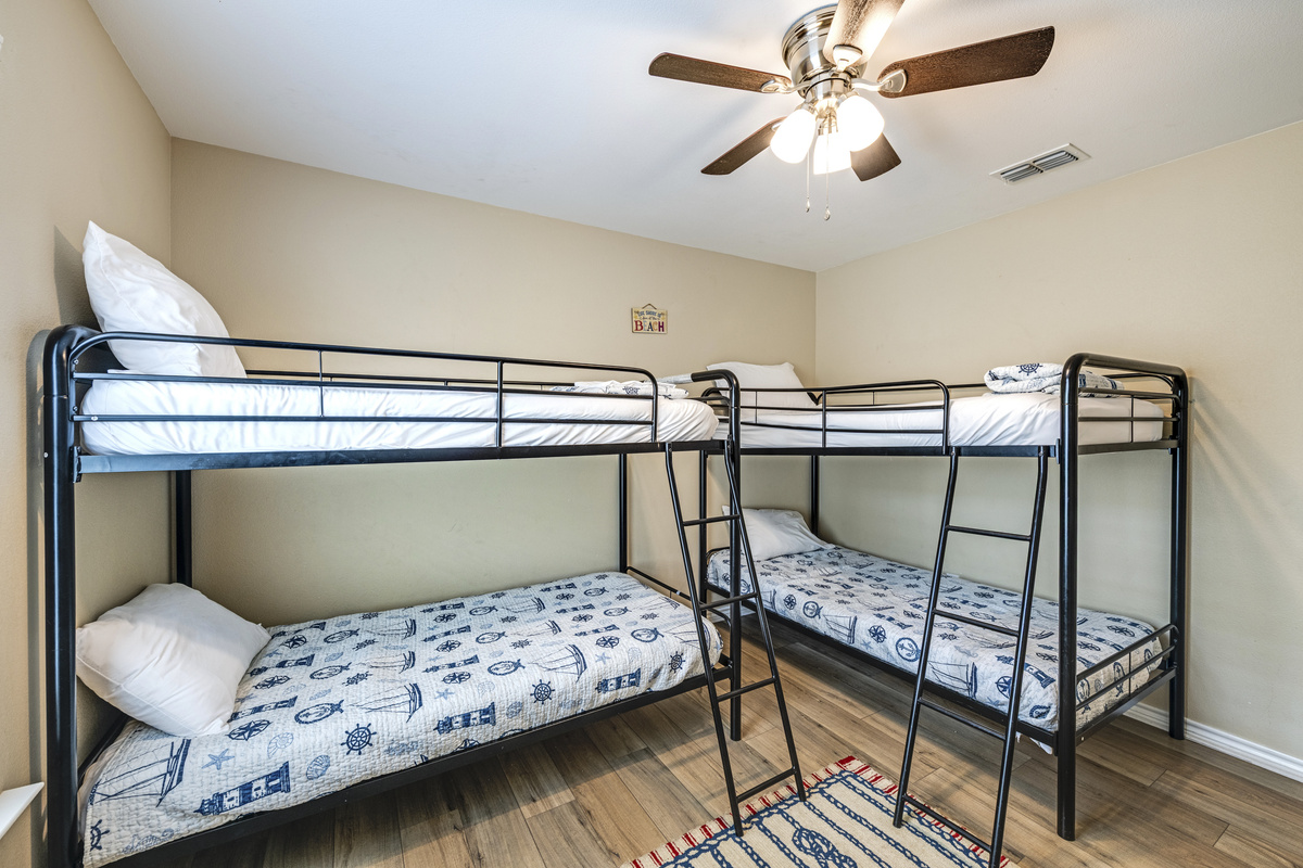 Bunk Room:  Twin over Twin beds