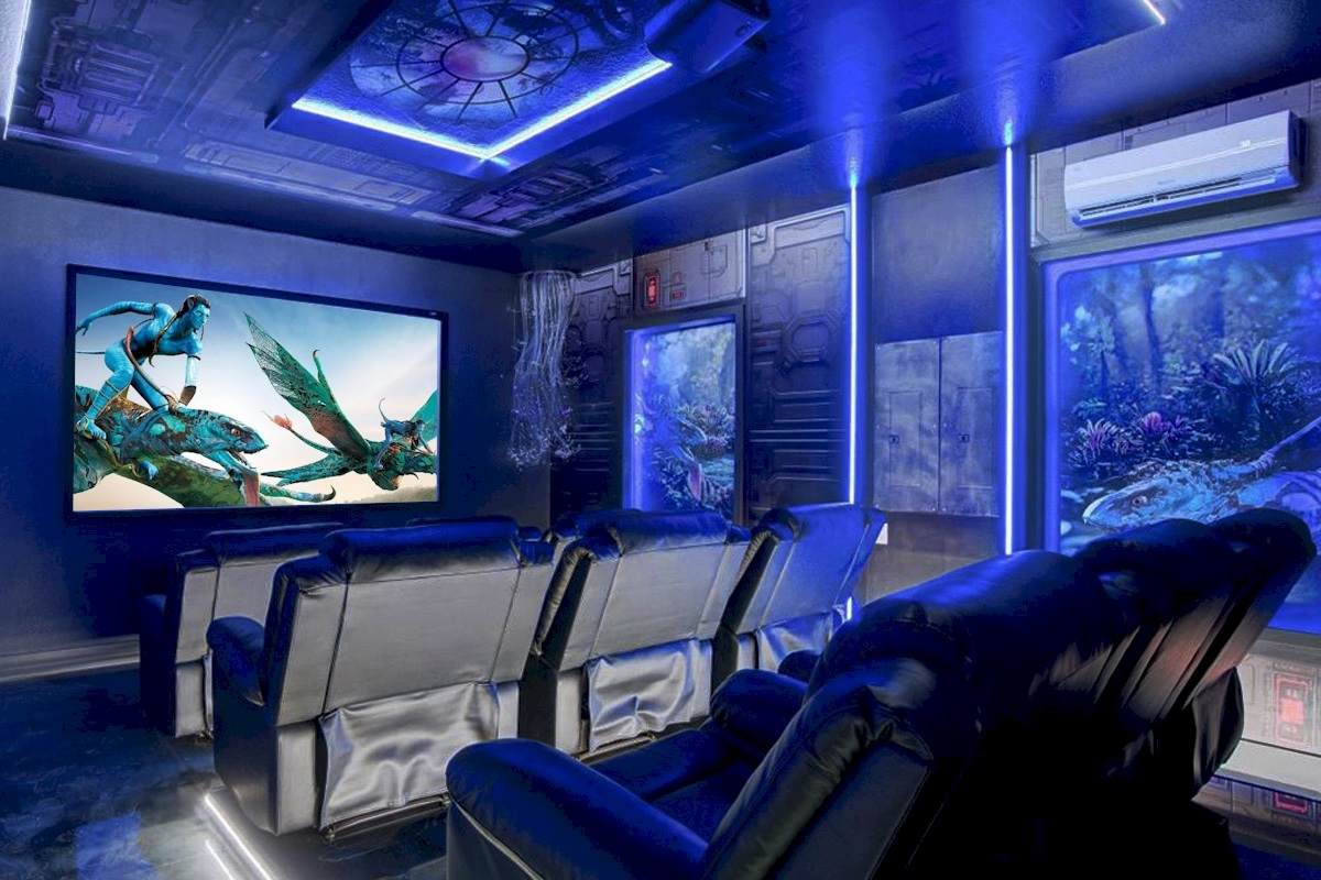 Avatar Theme Movie Theater-HD and Surround Sound