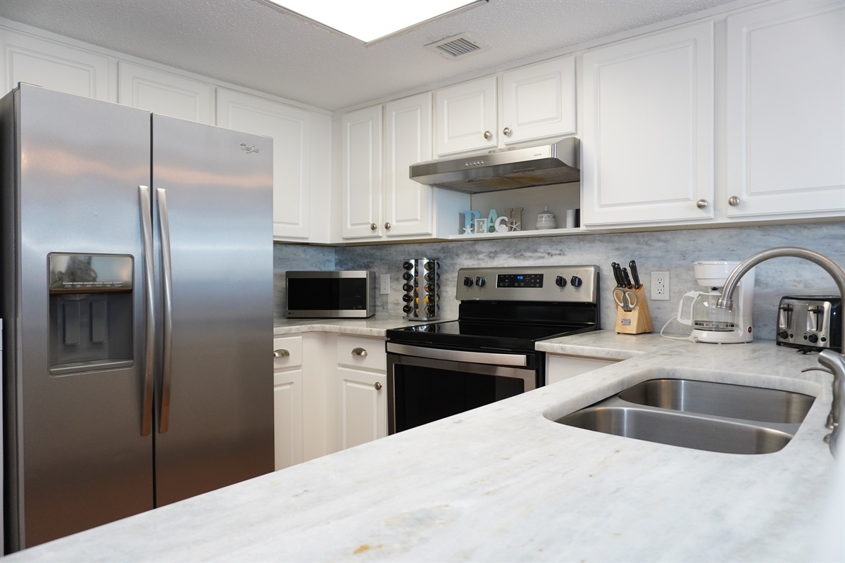 Full stocked - making home cooked meals a breeze