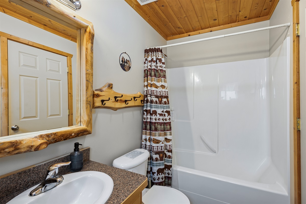 En Suite bathroom off bunk bedroom