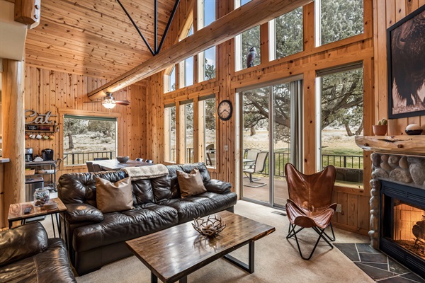 Slider to patio for outdoor living