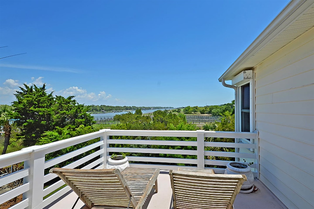 Master Bedroom View and Private Balcony