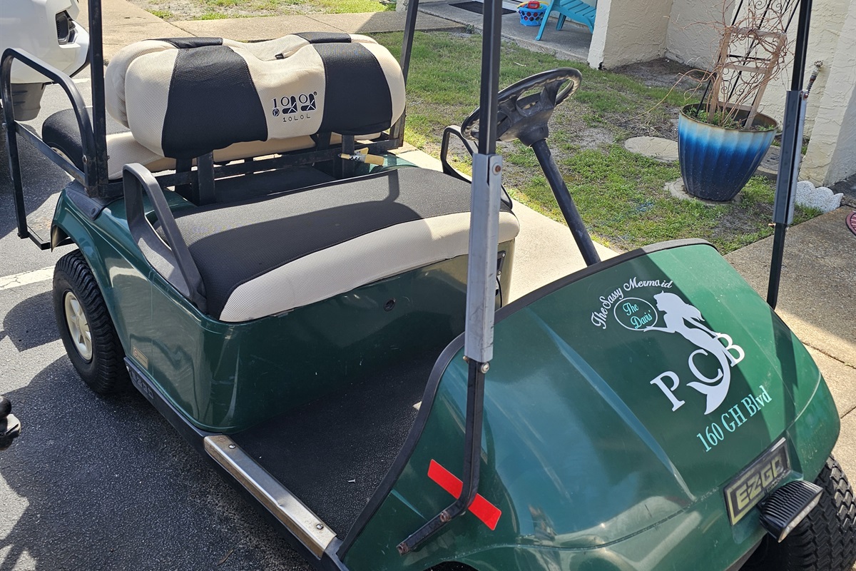 Gulf Cart Rental Available