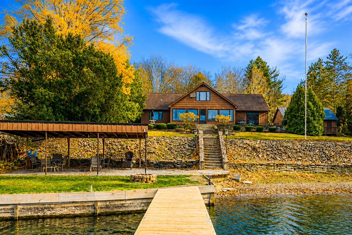 View from the lake