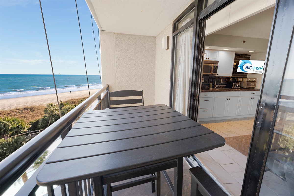 Amazing View from the Balcony!