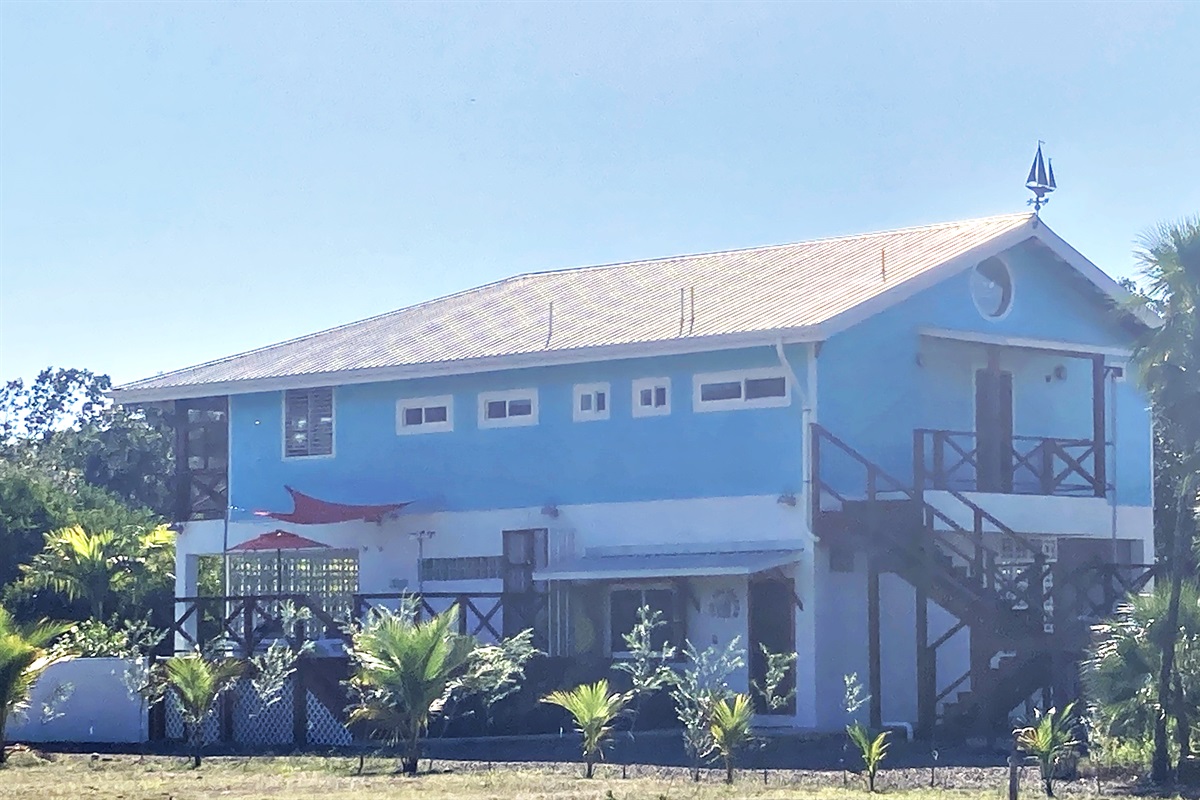 Colourful Caribbean architecture