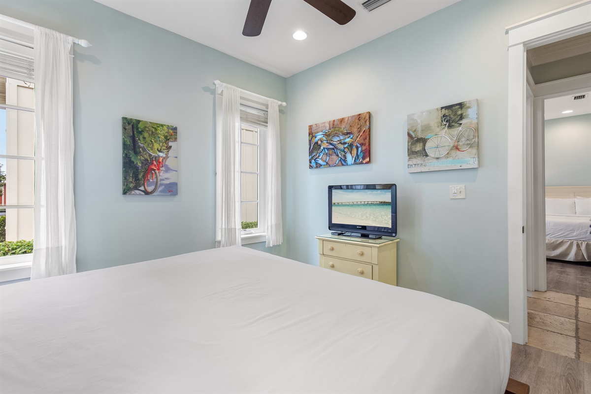 Open Guest Room with Storage