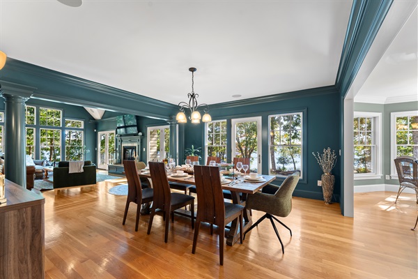 Share meals, laughs, and morning coffee