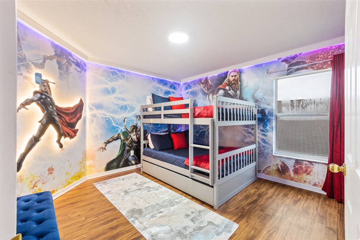 Bedroom 6 Double Bunk Bed