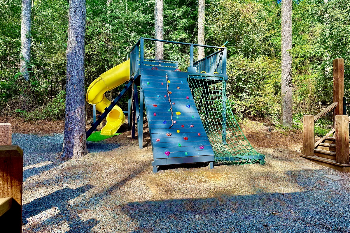 Latest addition - custom playset keeps kids active for hours!