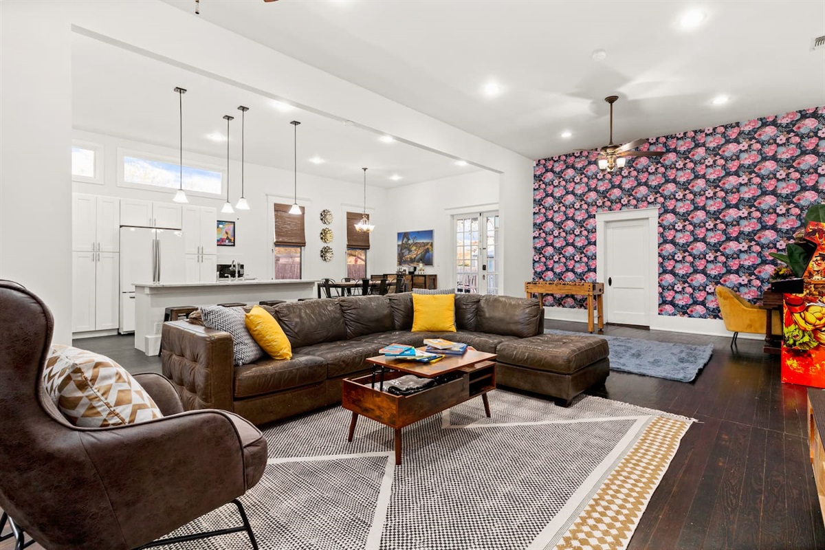 Gather and revel in the spacious elegance of our open-plan living area, a haven for creating memories with loved ones.