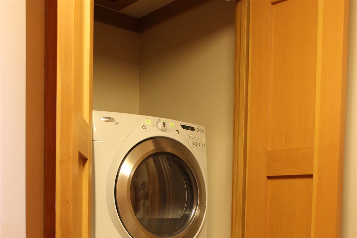 Washer and dryer