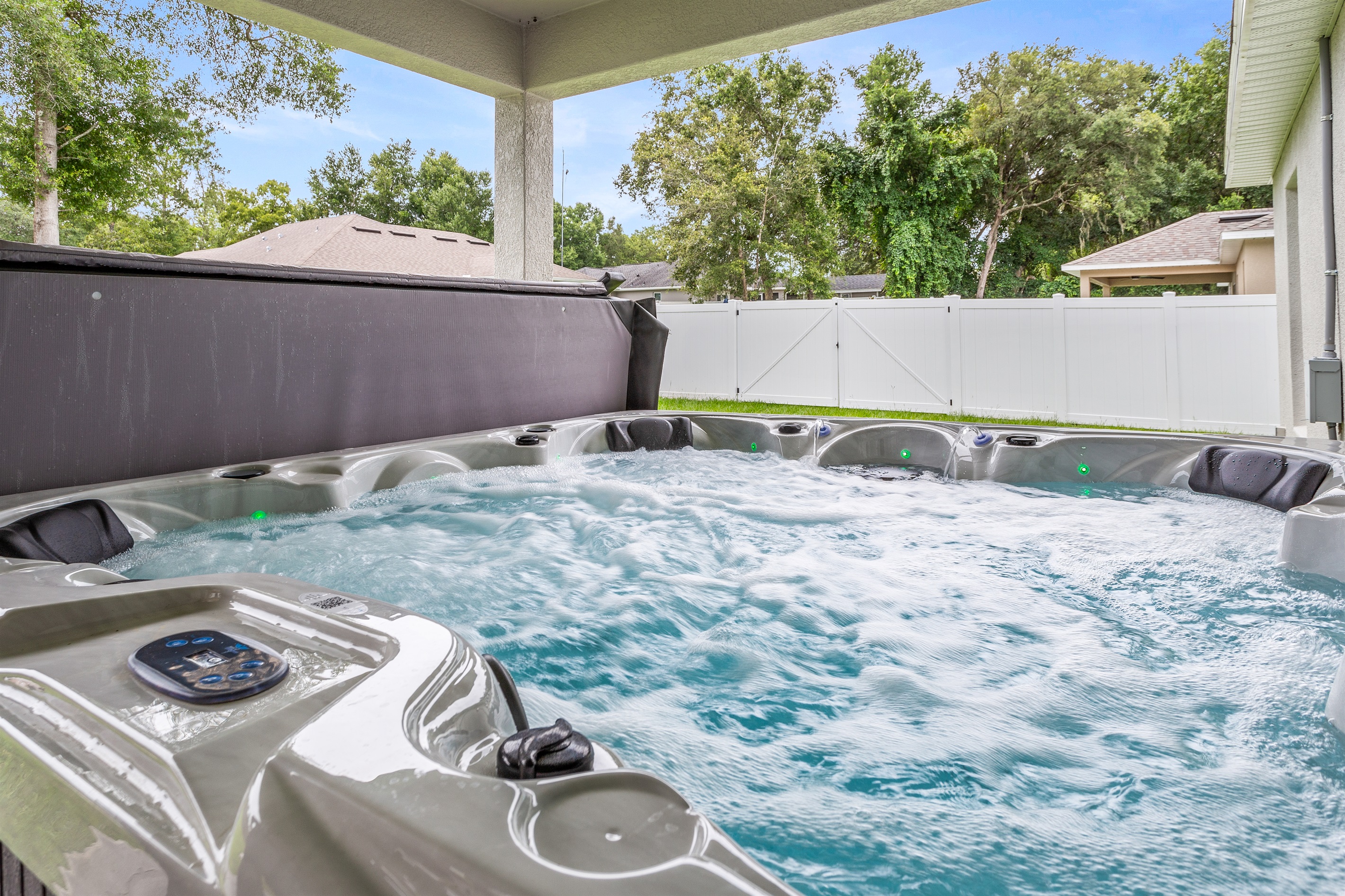 Six-Person Hot Tub