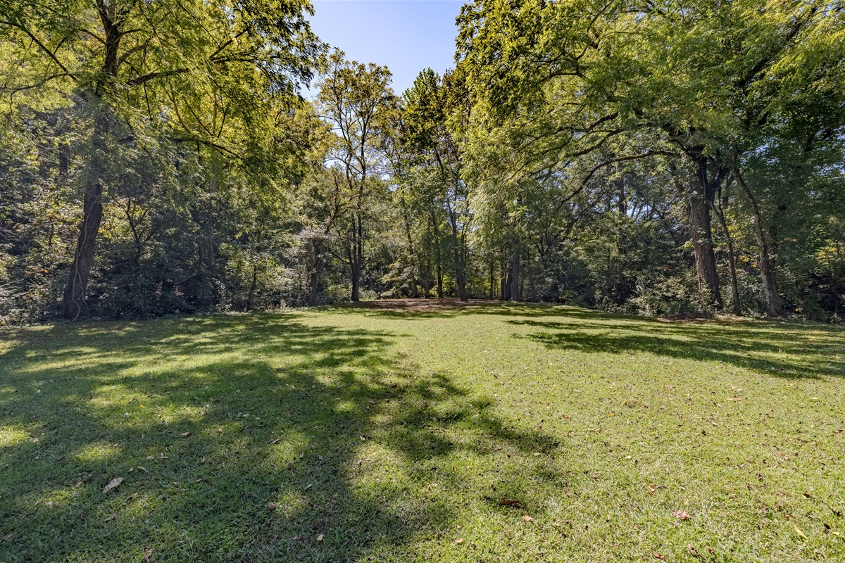 Room to breathe and wander. Step out of your tent and into this beautiful meadow bordered by mature trees—the ideal setting for an authentic and relaxing Tennessee getaway.