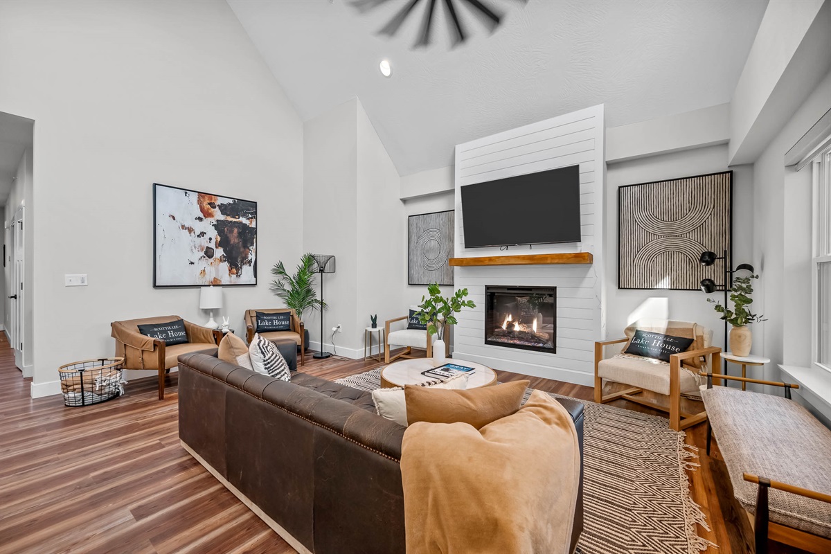 Main living space will be one of your favorite spots