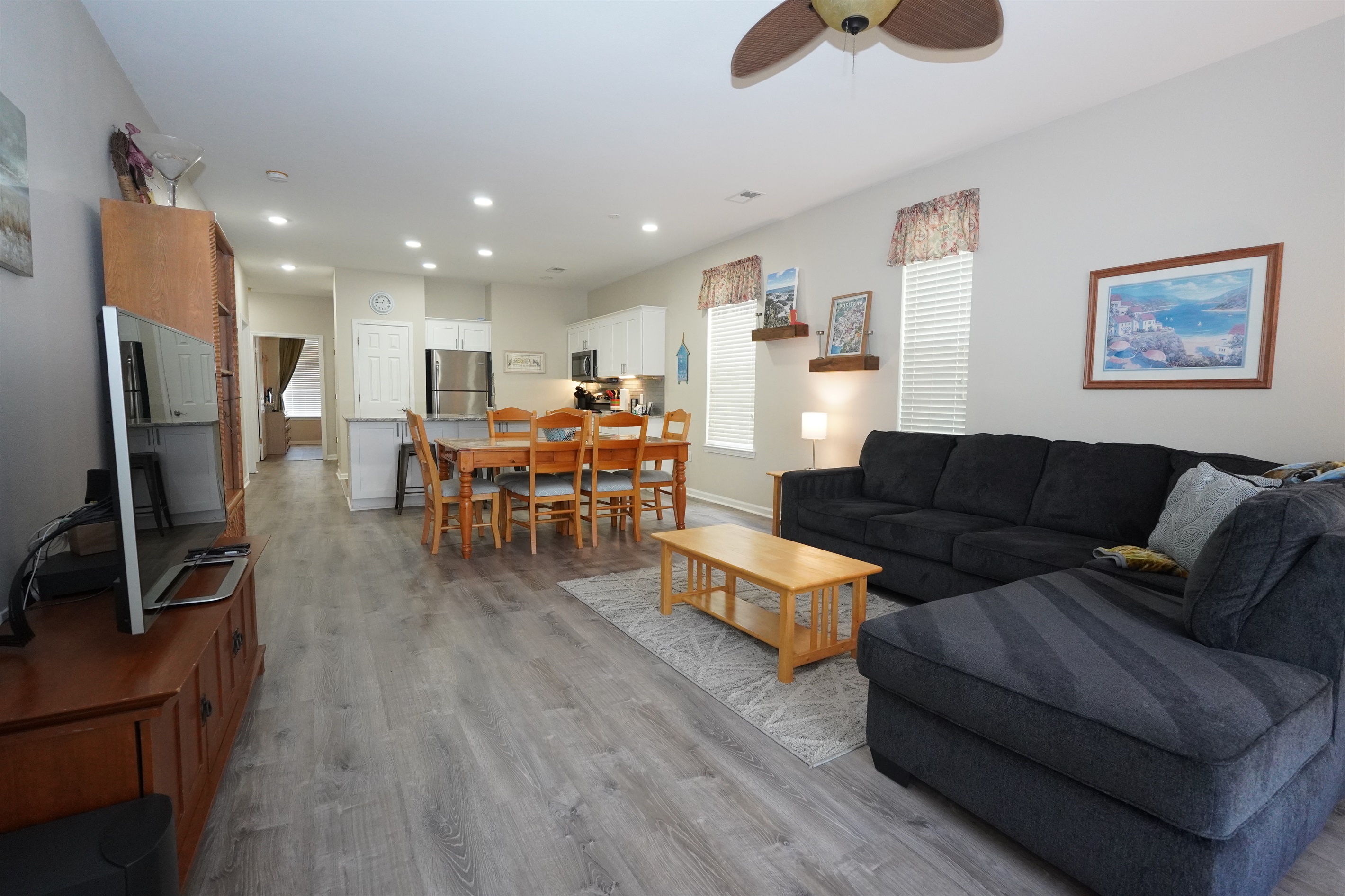 Living Room with Flatscreen TV