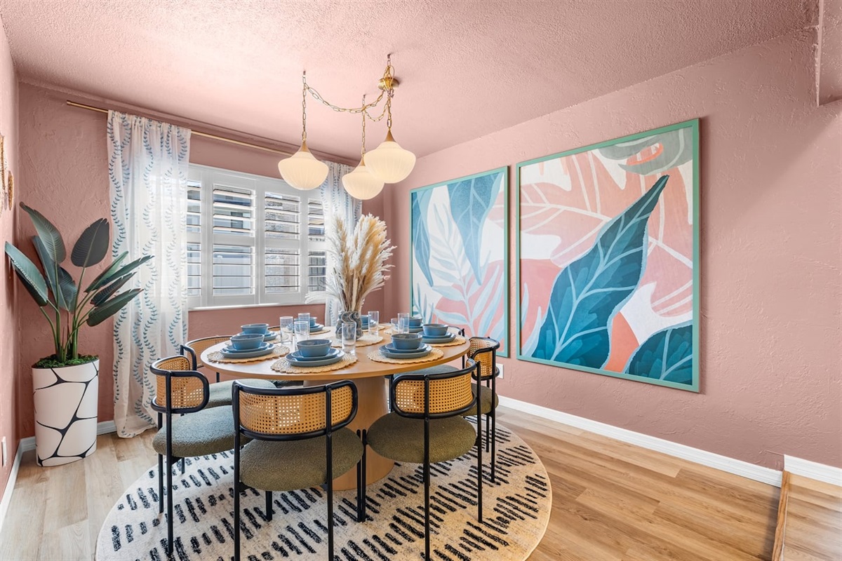 Dining room for 8
