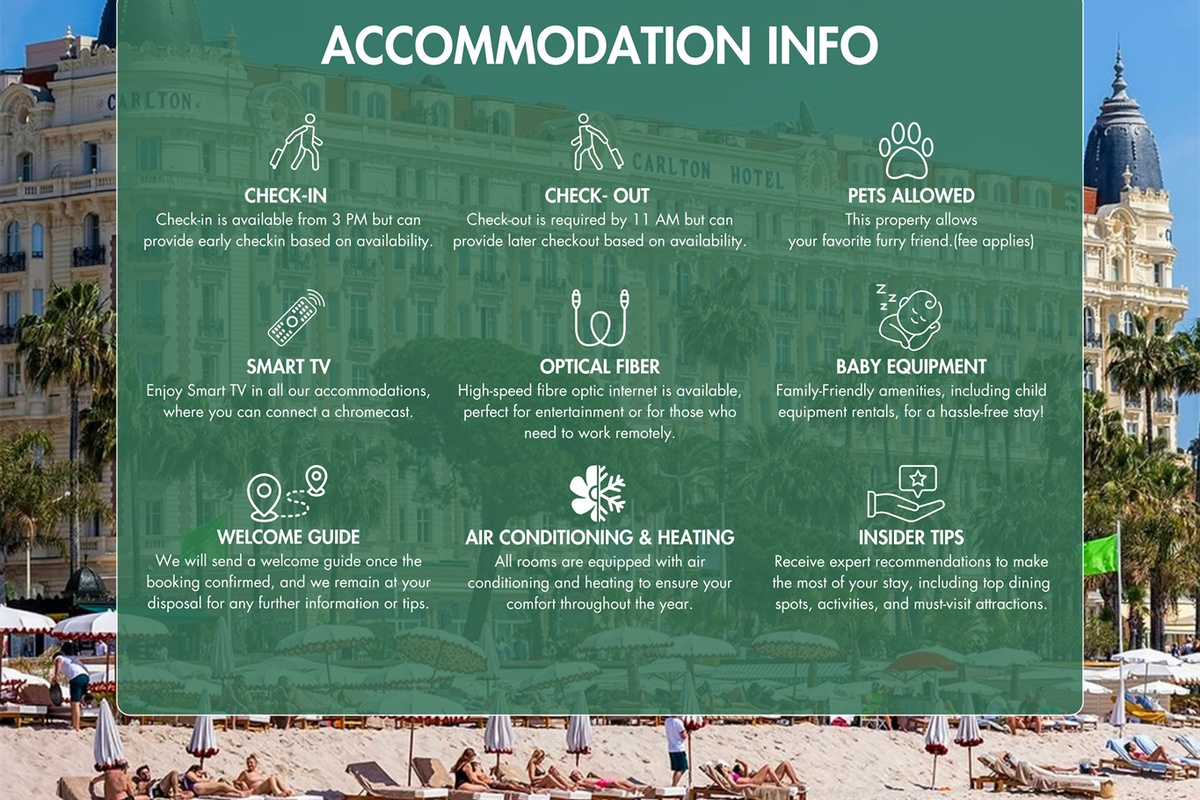 Acoomodation Infos