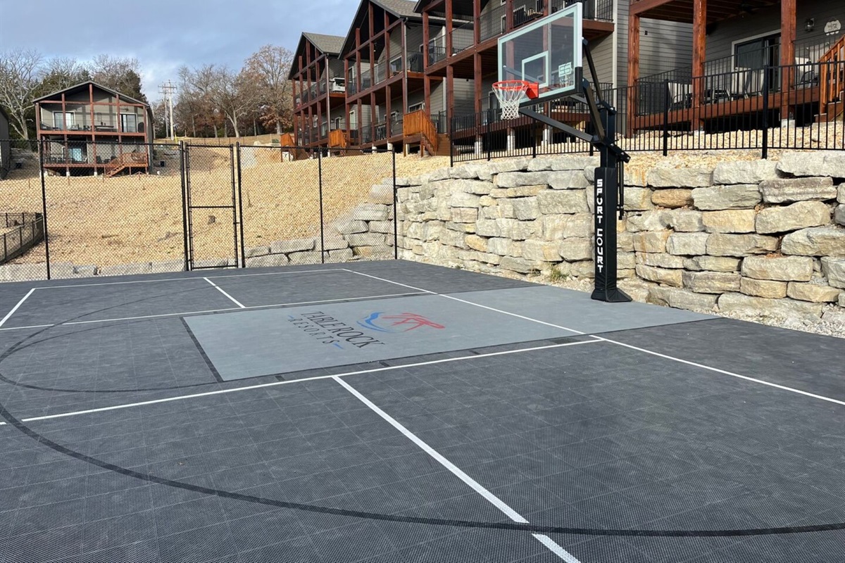 Pickleball/Basketball Court
