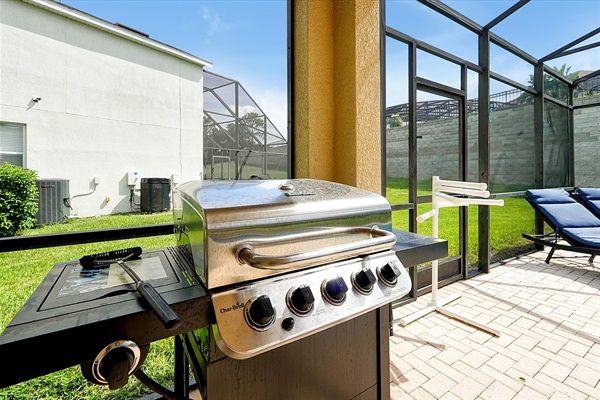 Free 5 burner grill