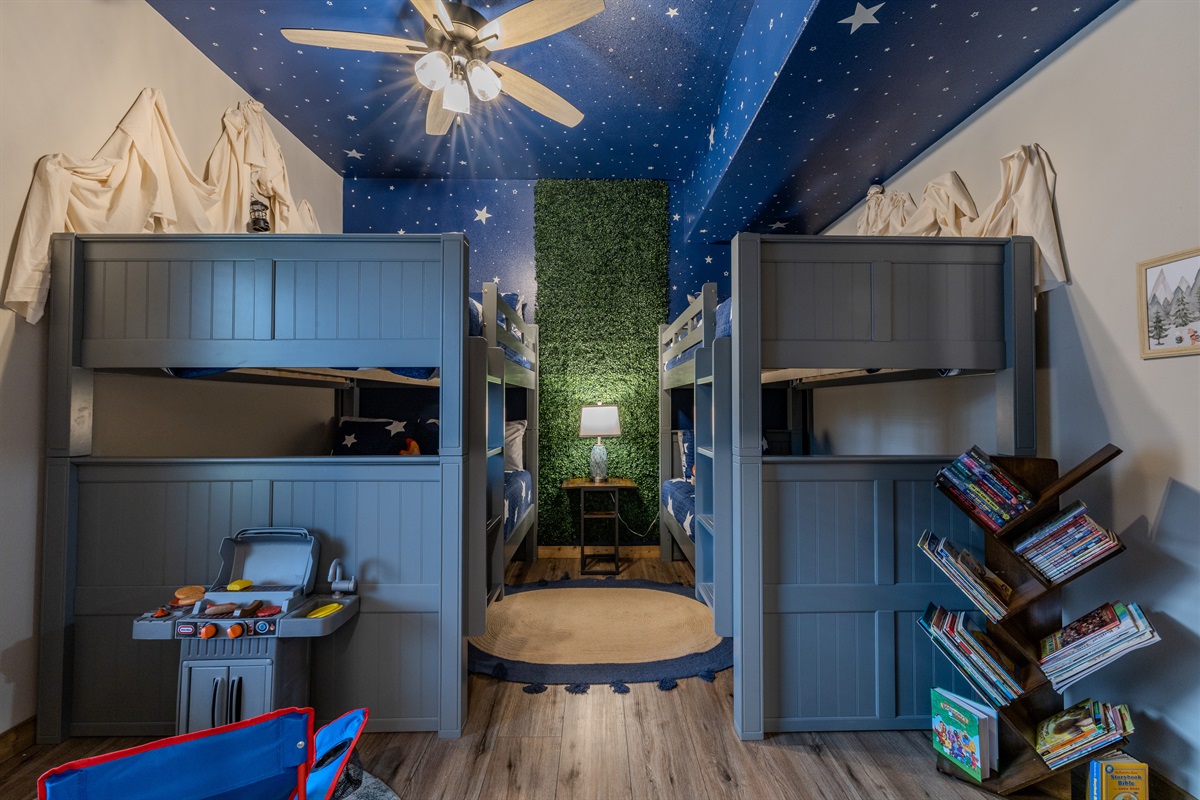 Lower level bunk room
