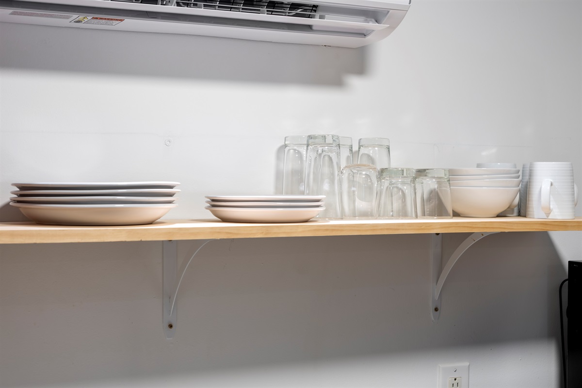 Kitchen essentials provided