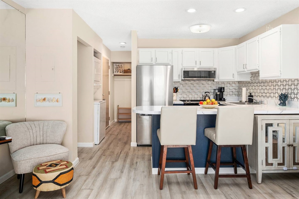 fully equipped kitchen