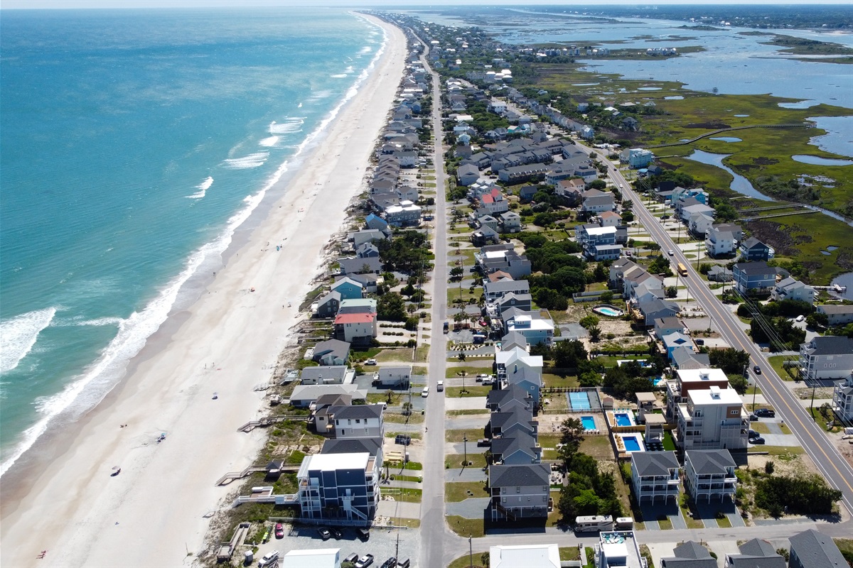 Enjoy the beauty of Topsail Island