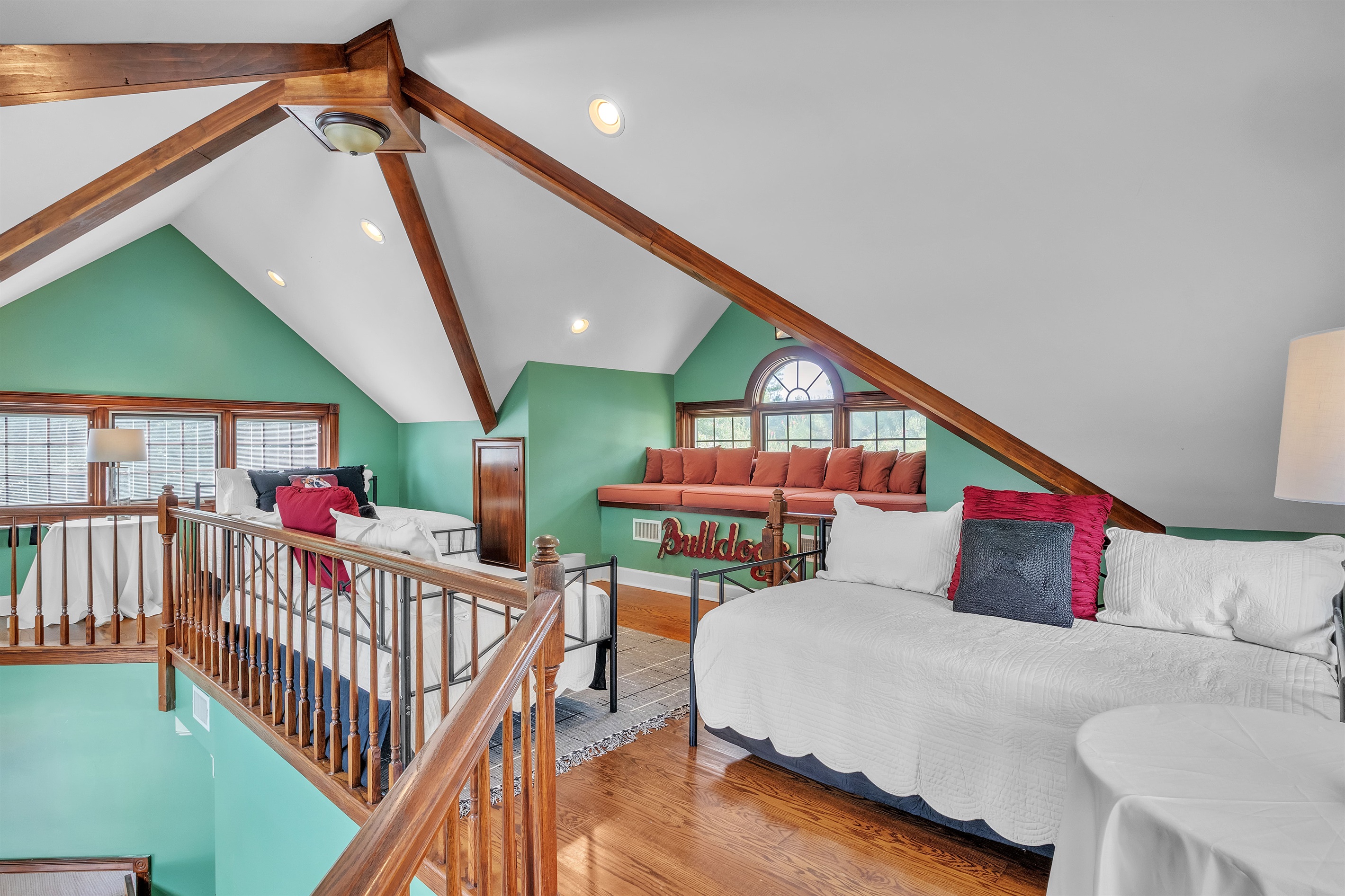 upstairs bedroom