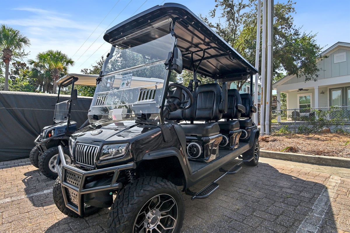 Complimentary Golf Cart