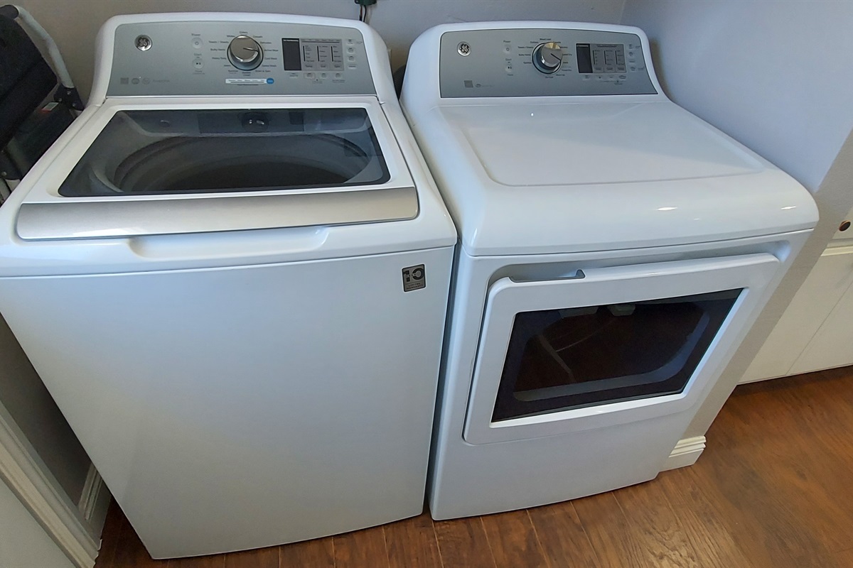 Washer and Dryer Available